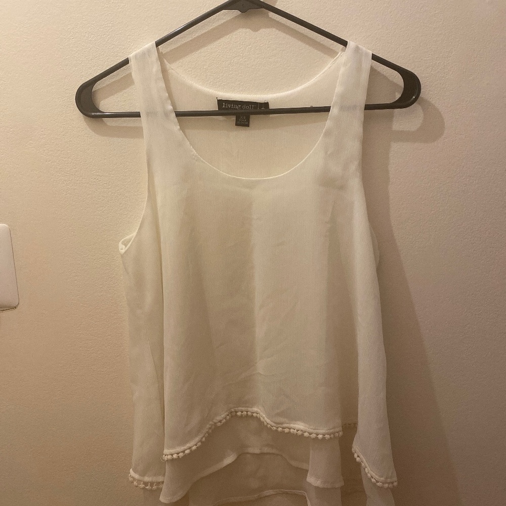 Sheer women’s top